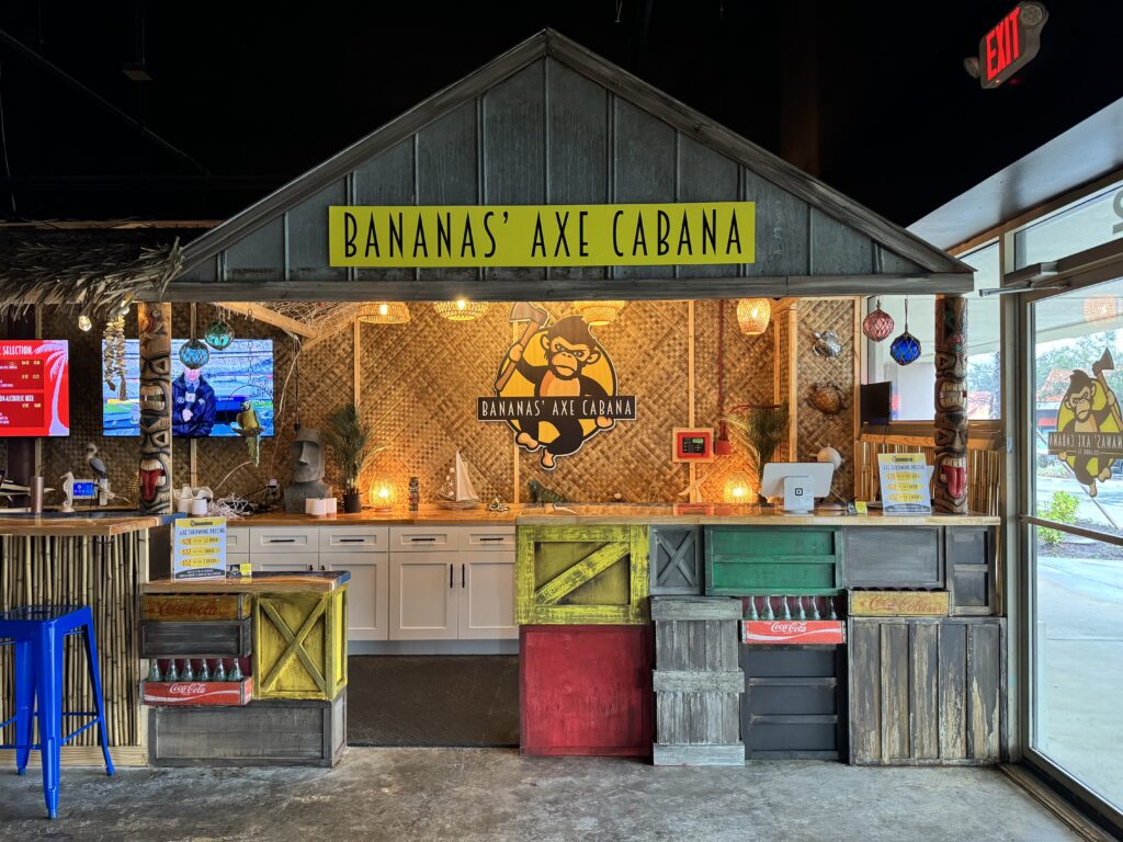 Bananas' Axe Cabana - Orlando, Florida